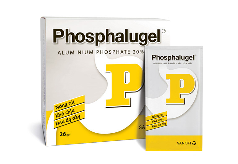 Thuốc Dạ dày Phosphalugel là loại thuốc phổ biến